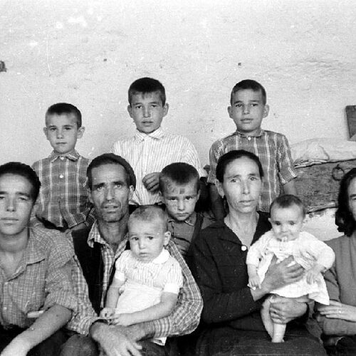 Familia numerosa años 60