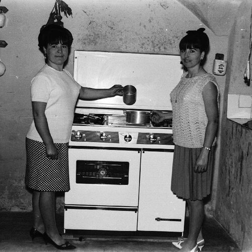 Cocina a gas 1967