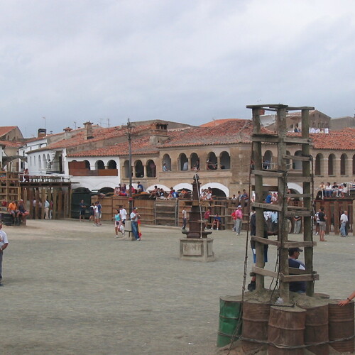 Plaza antes de los toros