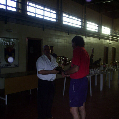 Entrega de la copa