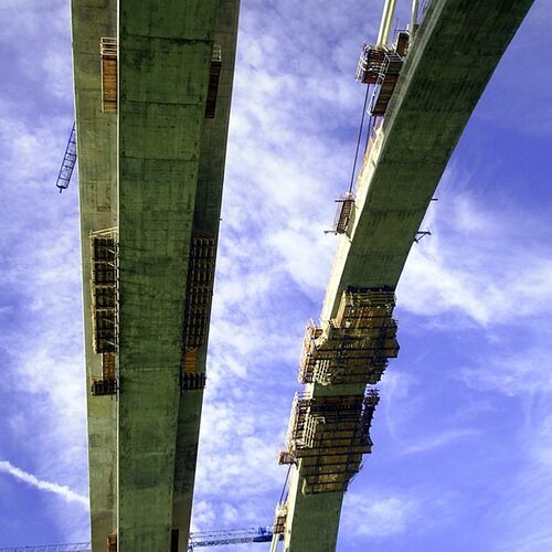 Puente nuevo de la Autopista