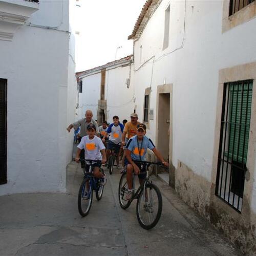 Las bicis en la Calli Angosta