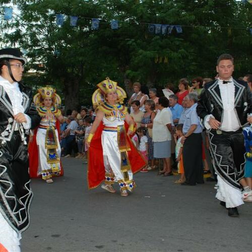Primer desfile de carnaval en Agosto 200714