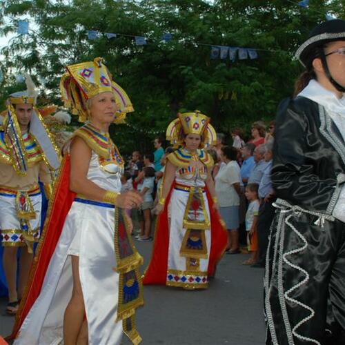 Primer desfile de carnaval en Agosto 200715