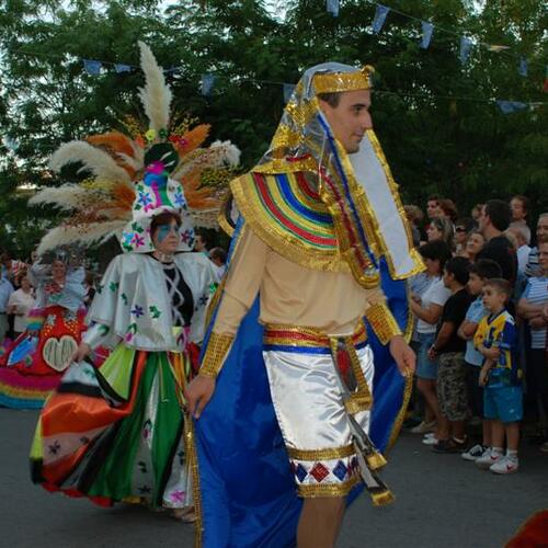 Primer desfile de carnaval en Agosto 200716