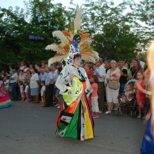 Primer desfile de carnaval en Agosto 200717