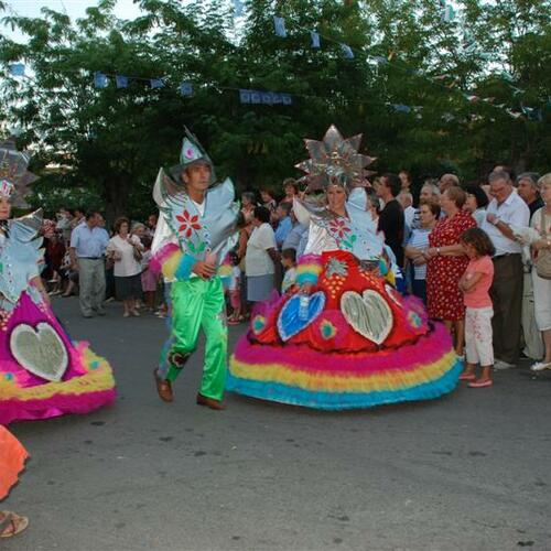Primer desfile de carnaval en Agosto 200718