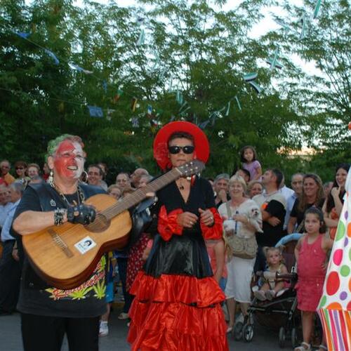 Primer desfile de carnaval en Agosto 20076