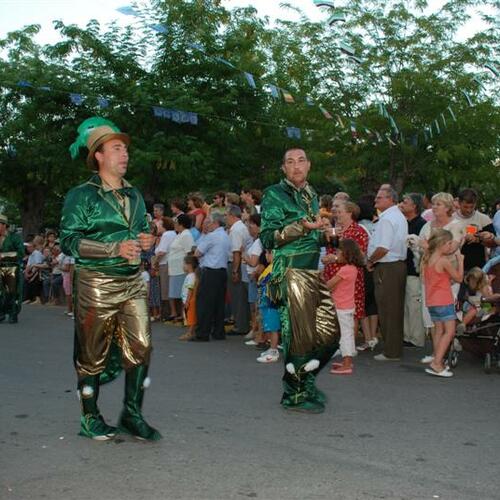 Primer desfile de carnaval en Agosto 20078
