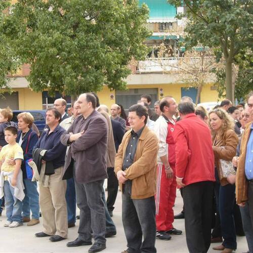 durante la actuacion de los gegants