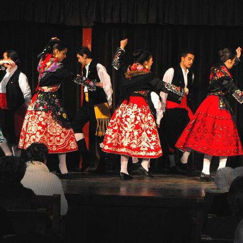 Actuación del grupo Escaramujo