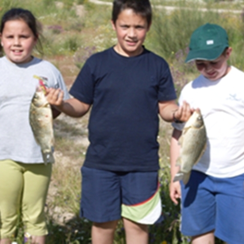 foto recortada pesca