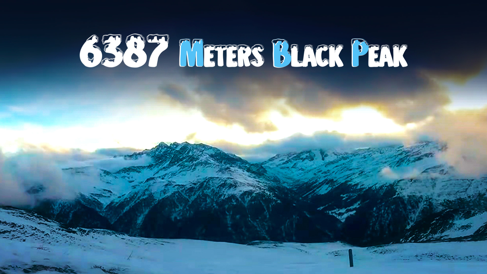 6387 meters Black Peak Online