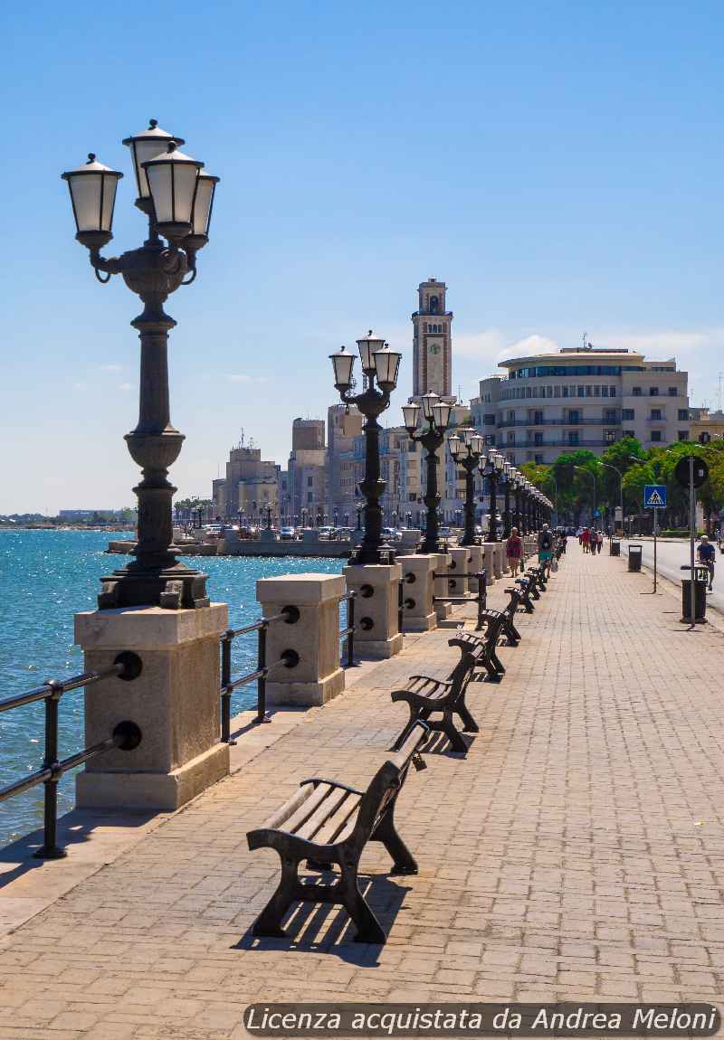 Meteo Bari: da oggi sereno, ventoso, poi nuvoloso con rovesci, ventoso