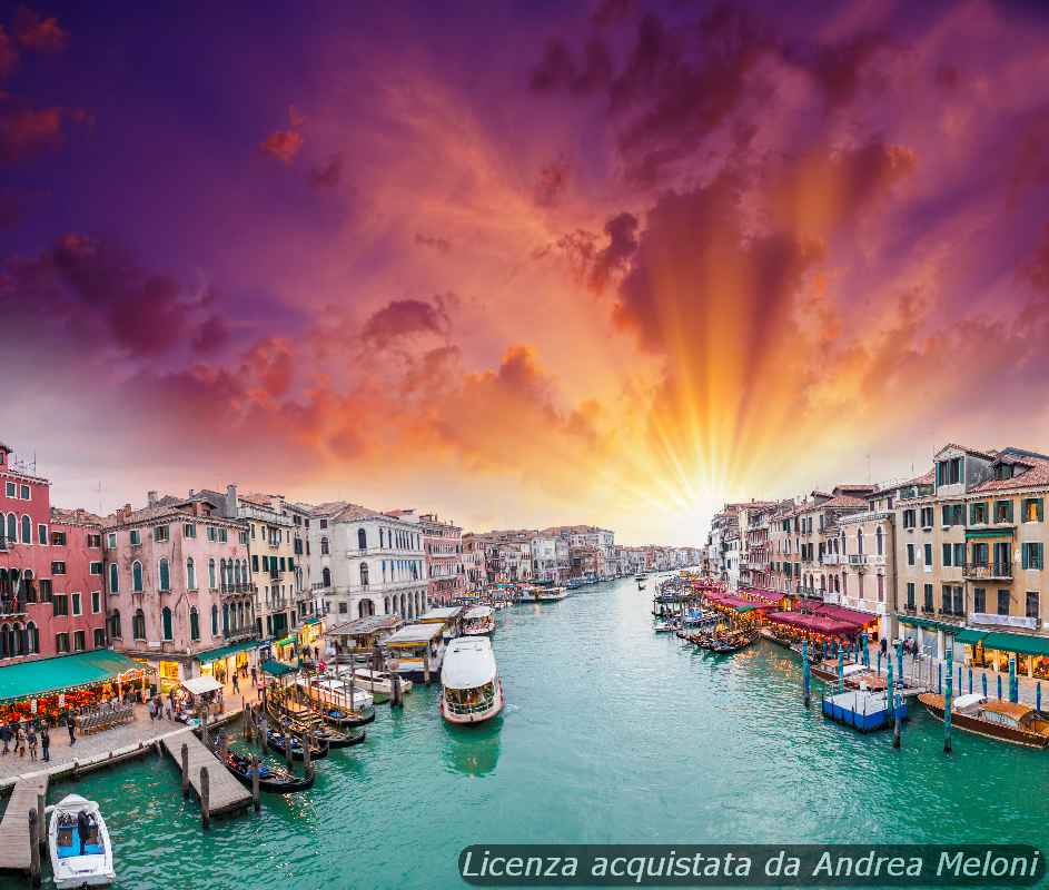 Meteo Venezia: nuvoloso oggi, poi molto nuvoloso con pioggia nei prossimi giorni