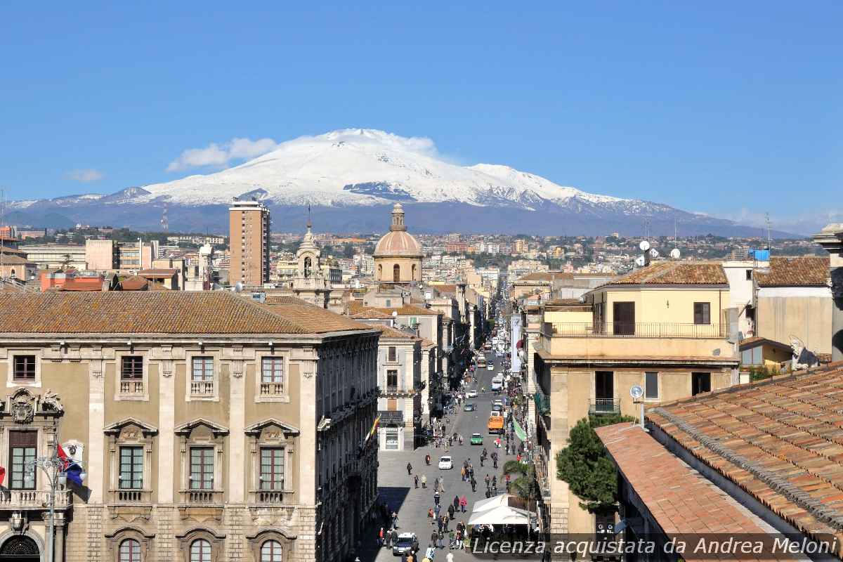 Meteo Catania: sereno domani, poi nuvoloso e ventoso