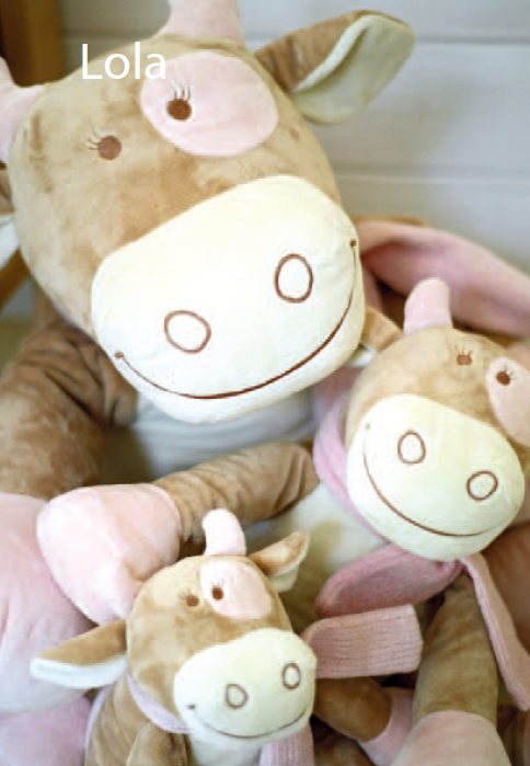 doudou noukie's lola la vache paco l'ane