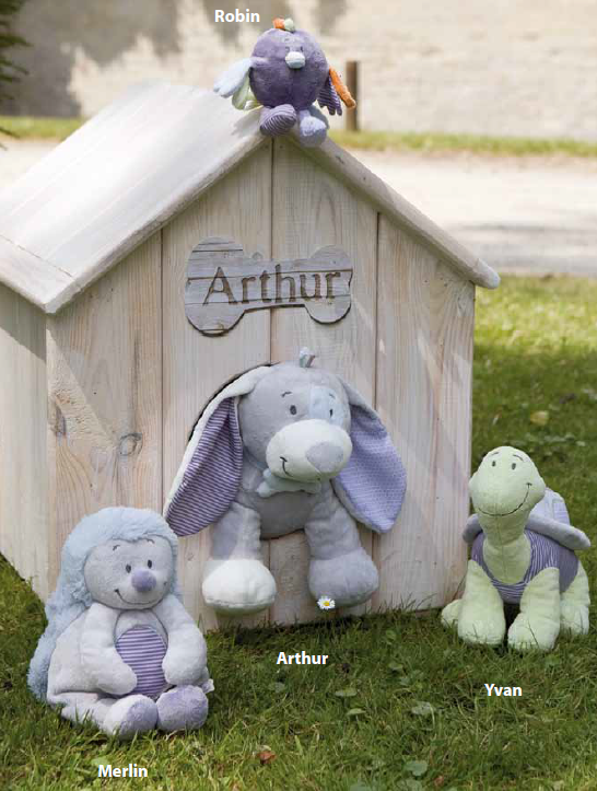 doudou noukie's arthur et merlin yvan