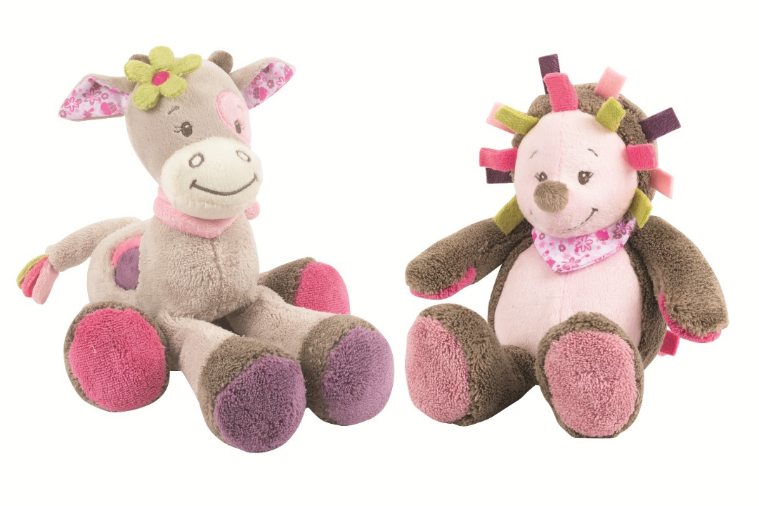 Nattou Manon et Alizée doudou