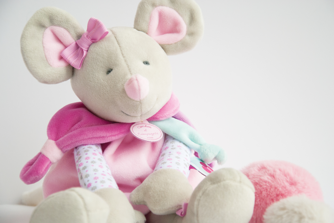 doudou et compagnie souris pearly