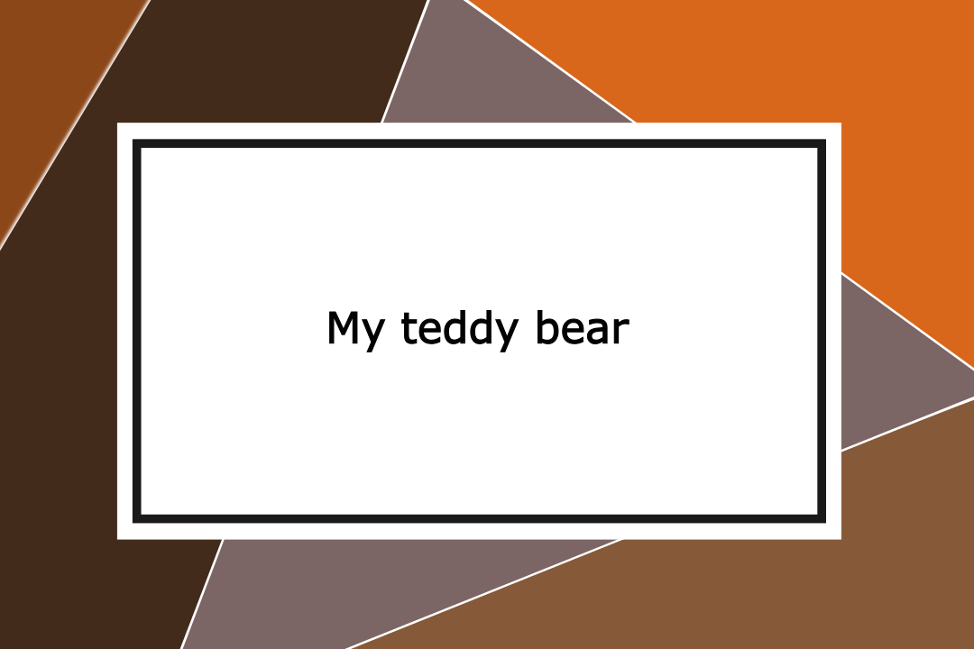 soft toy teddy bear