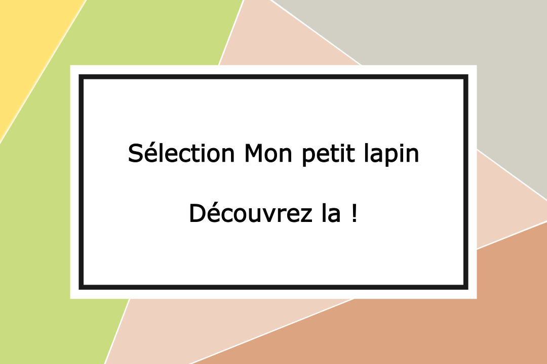 doudou lapin sélection