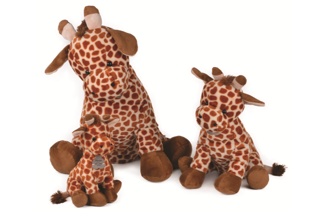 histoire d'ours peluche savane girafe