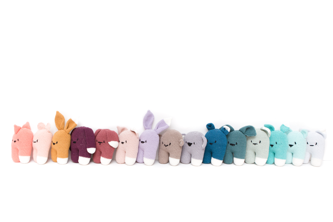 Mini peluche tricot maybe monday