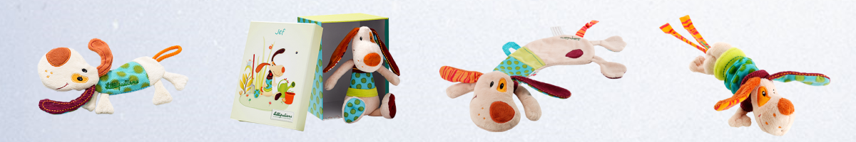 lilliputiens doudou jef chien