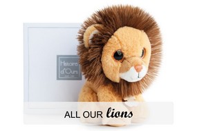 baby comforter lion