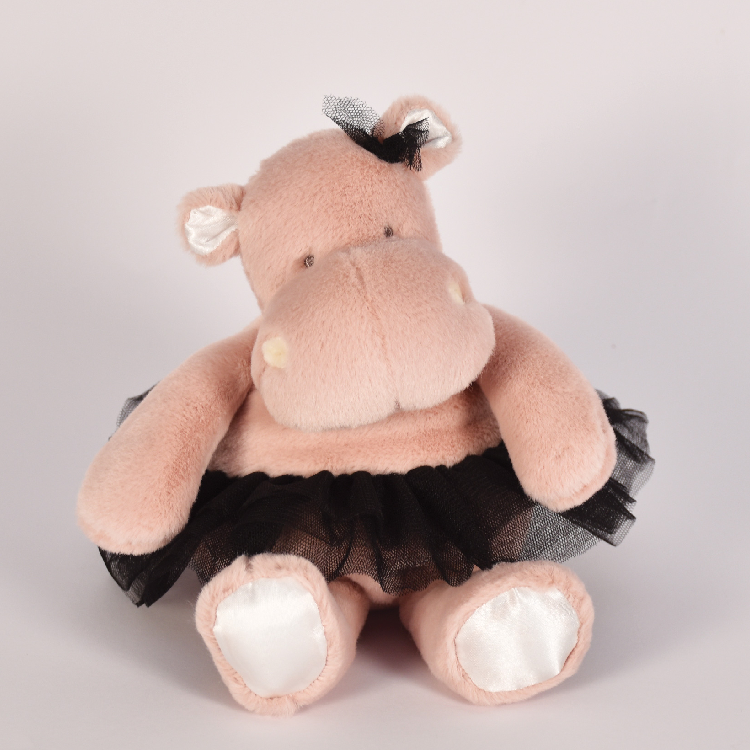 peluche hippopotame tutu