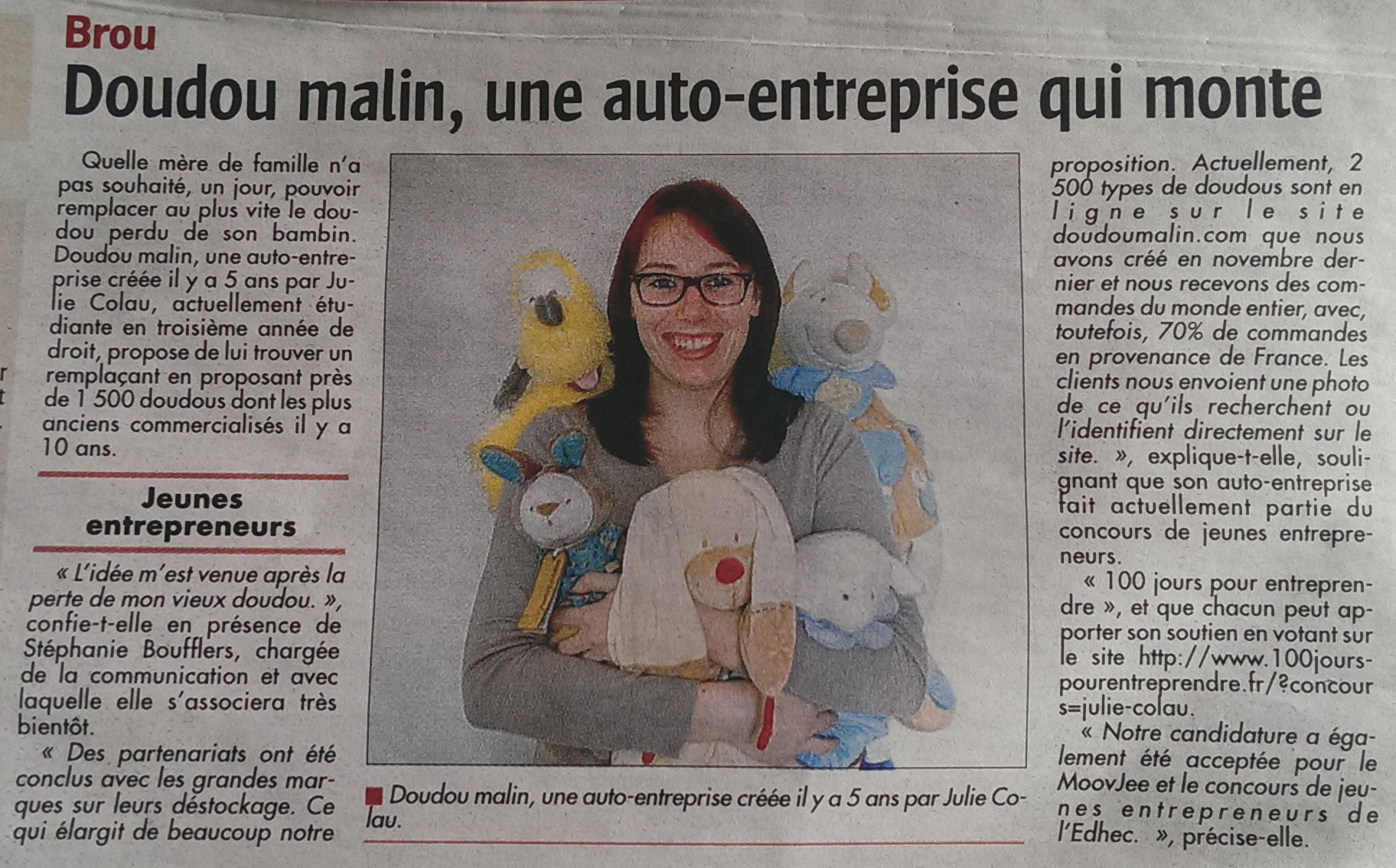 doudou malin article