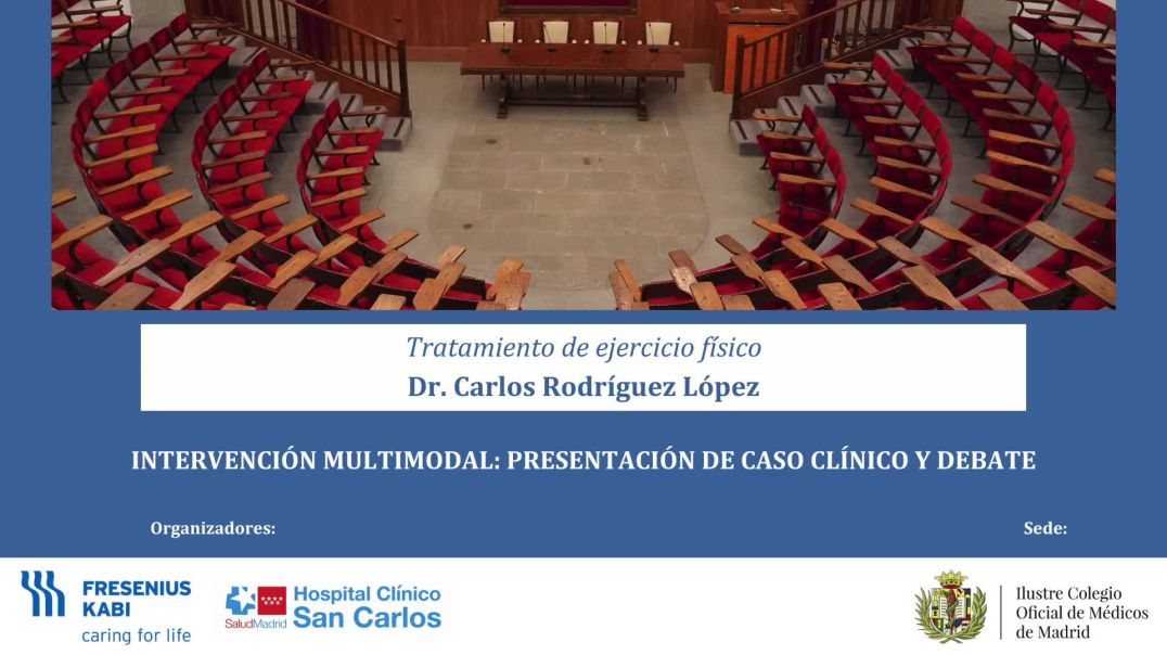 INTERVENCIÓN MULTIMODAL. PRESENTACIÓN DE CASO CLÍNICO: Tratamiento de ejercicio físico