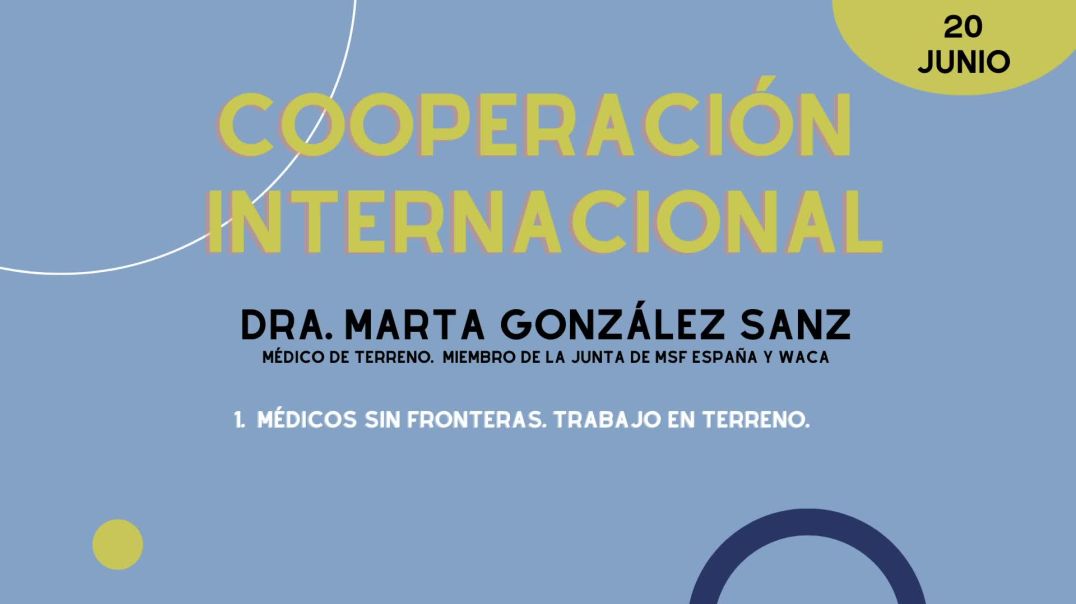 COOPERACIÓN INTERNACIONAL - MARTA GONZÁLEZ