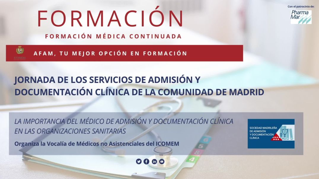 Jornada de los servicios de admisión y documentación clínica