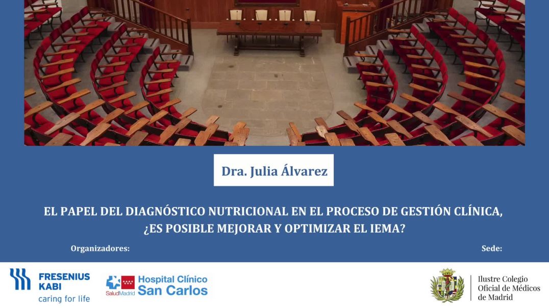 ⁣EL PAPEL DEL DIAGNÓSTICO NUTRICIONAL EN EL PROCESO DE GESTIÓN CLÍNICA, ¿ES POSIBLE MEJORAR Y OPTI