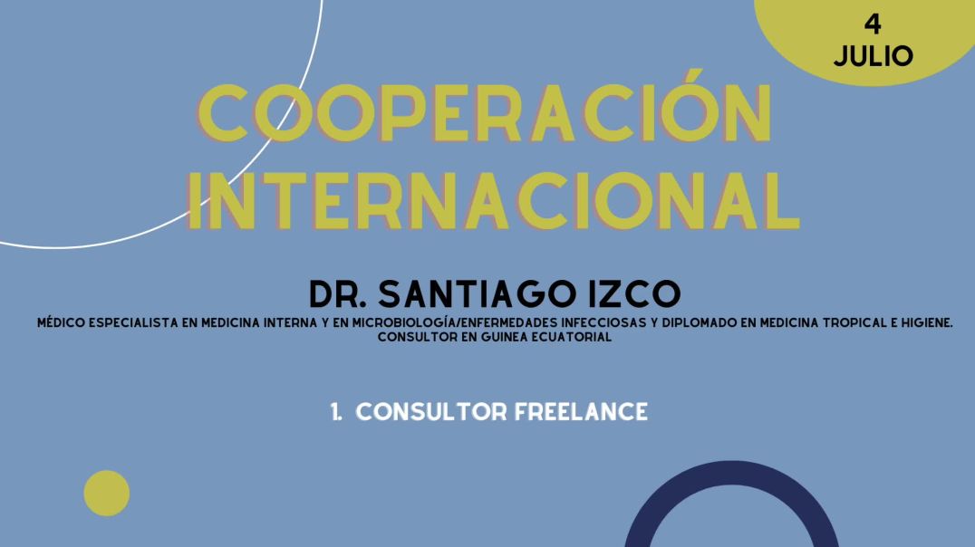 COOPERACIÓN INTERNACIONAL - SANTIAGO IZCO