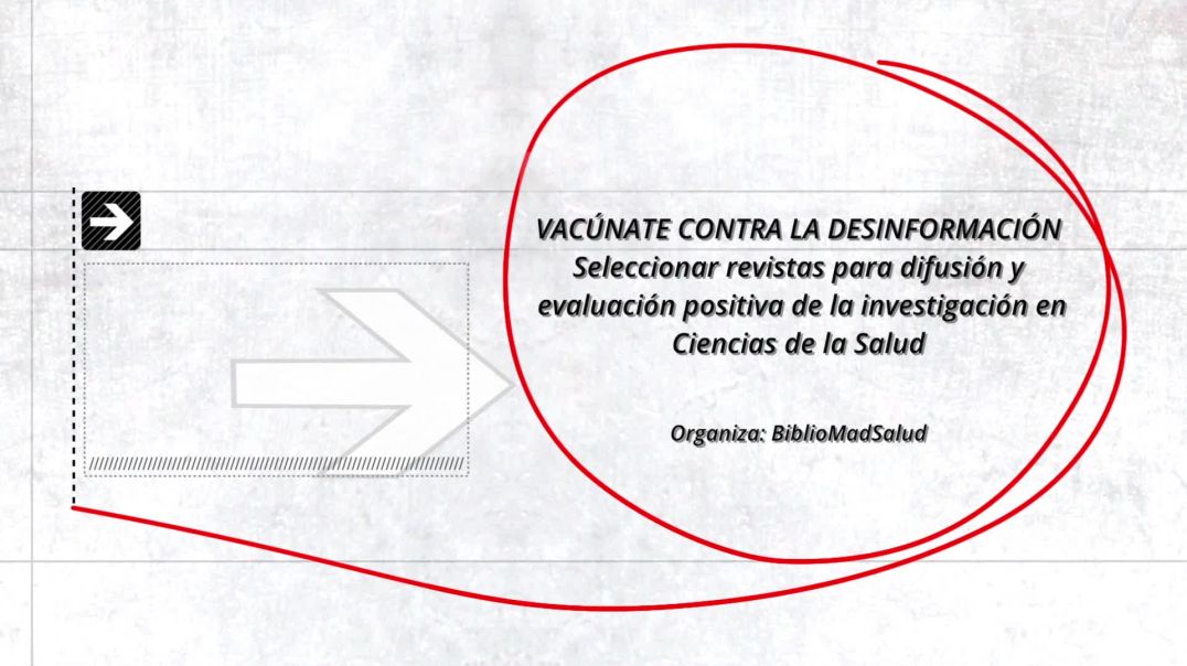 ⁣ICOMEM Forma - Vacúnate contra la desinformación: Seleccionar revistas para difusión y evaluación