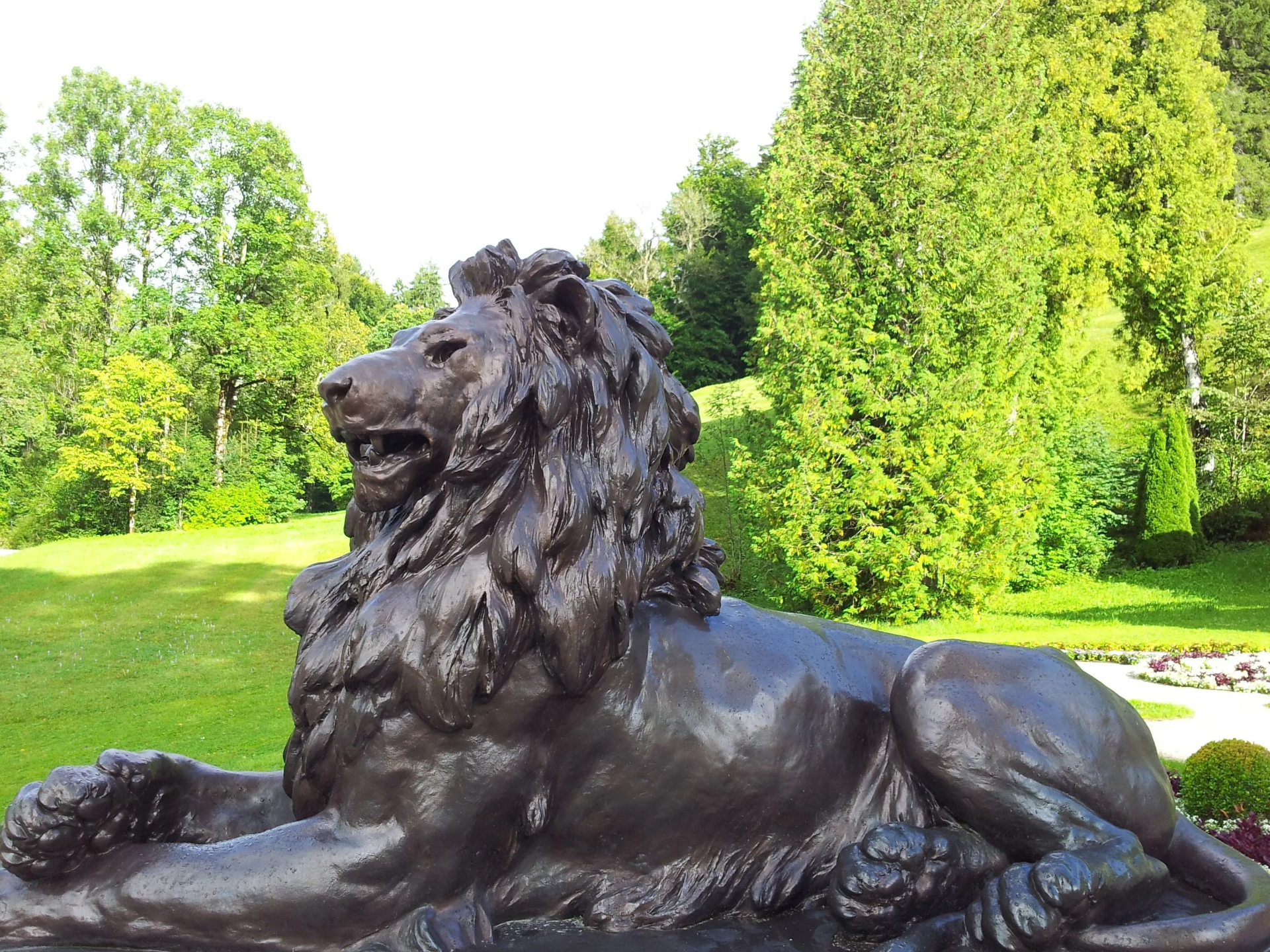 Bavarian Lion Statue