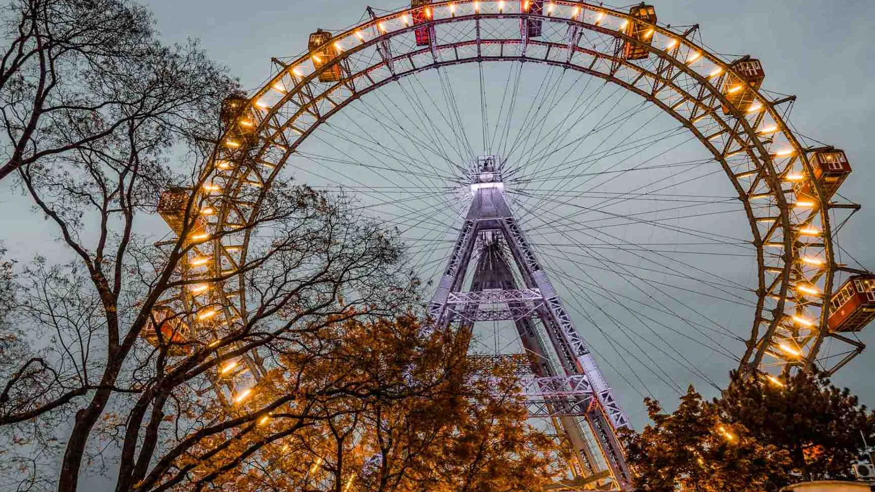 Parque Prater y Riesenrad