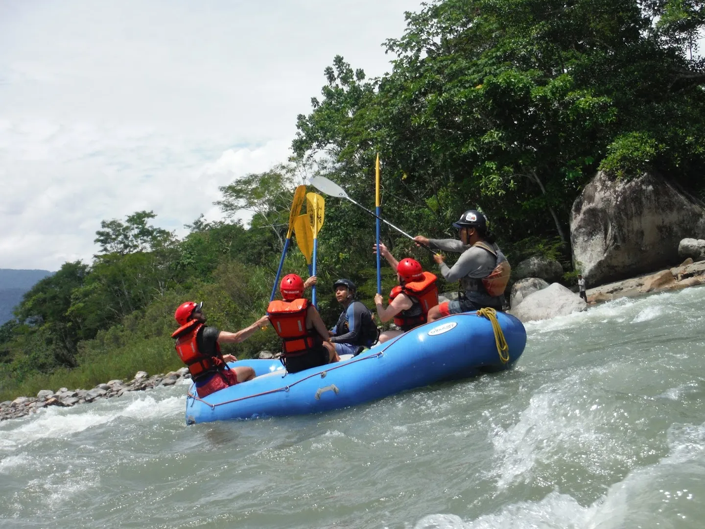 Rafting en el Río Jatunyacu