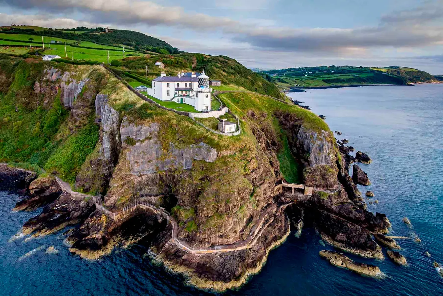 Caminata costera de Gobbins