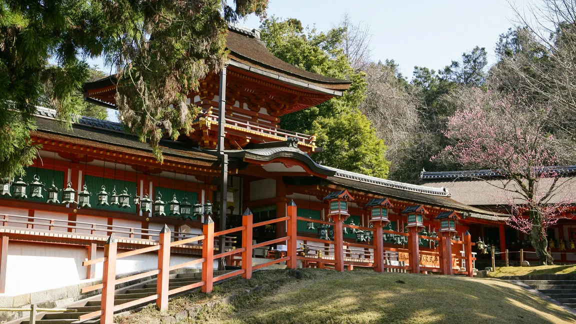 Pabellón de las Lámparas del Santuario Kasuga