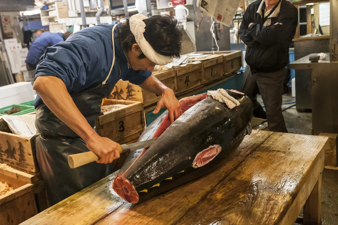 Mercado de pescado de Tsukiji