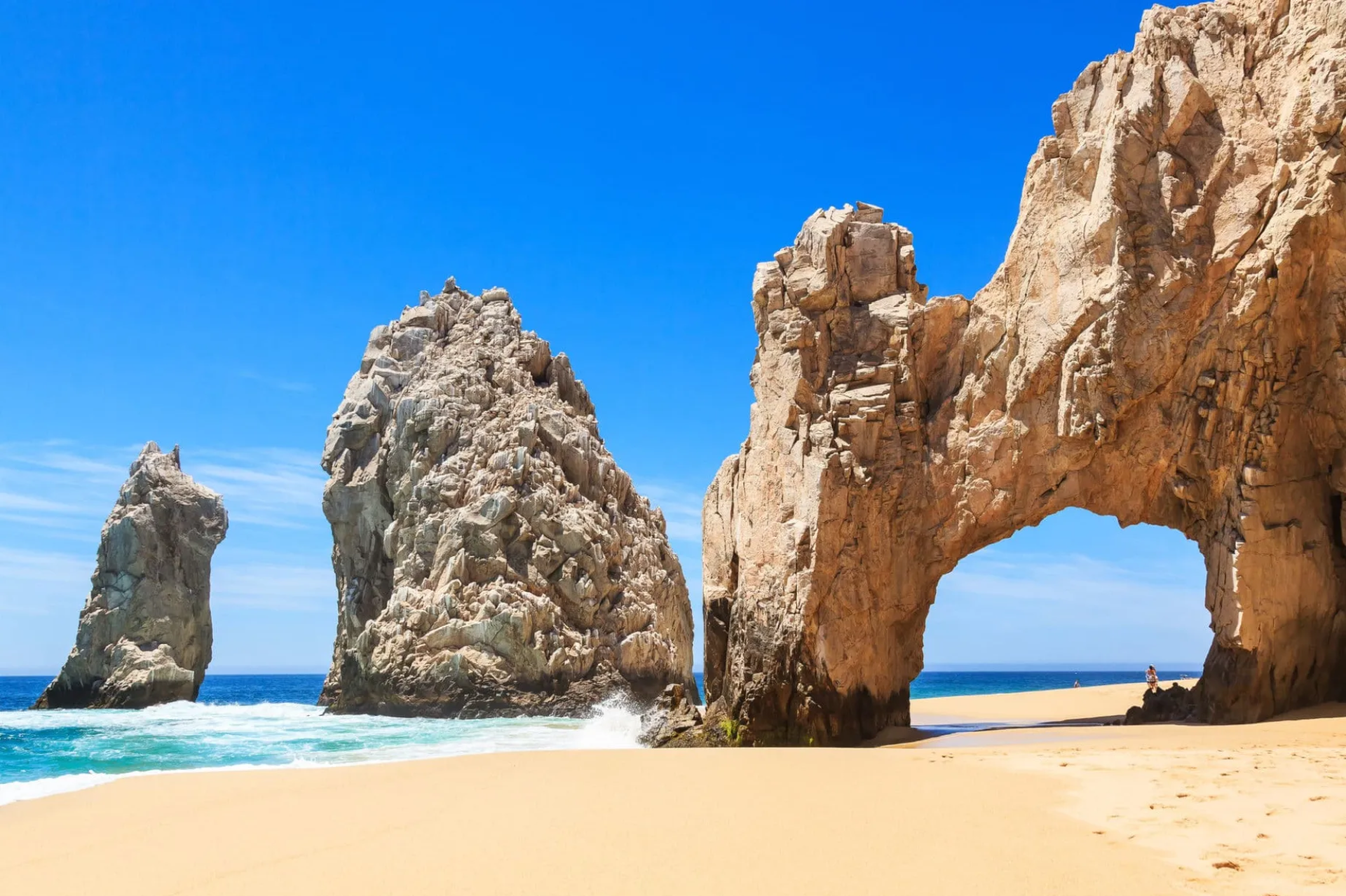 Vista al Arco de Cabo San Lucas