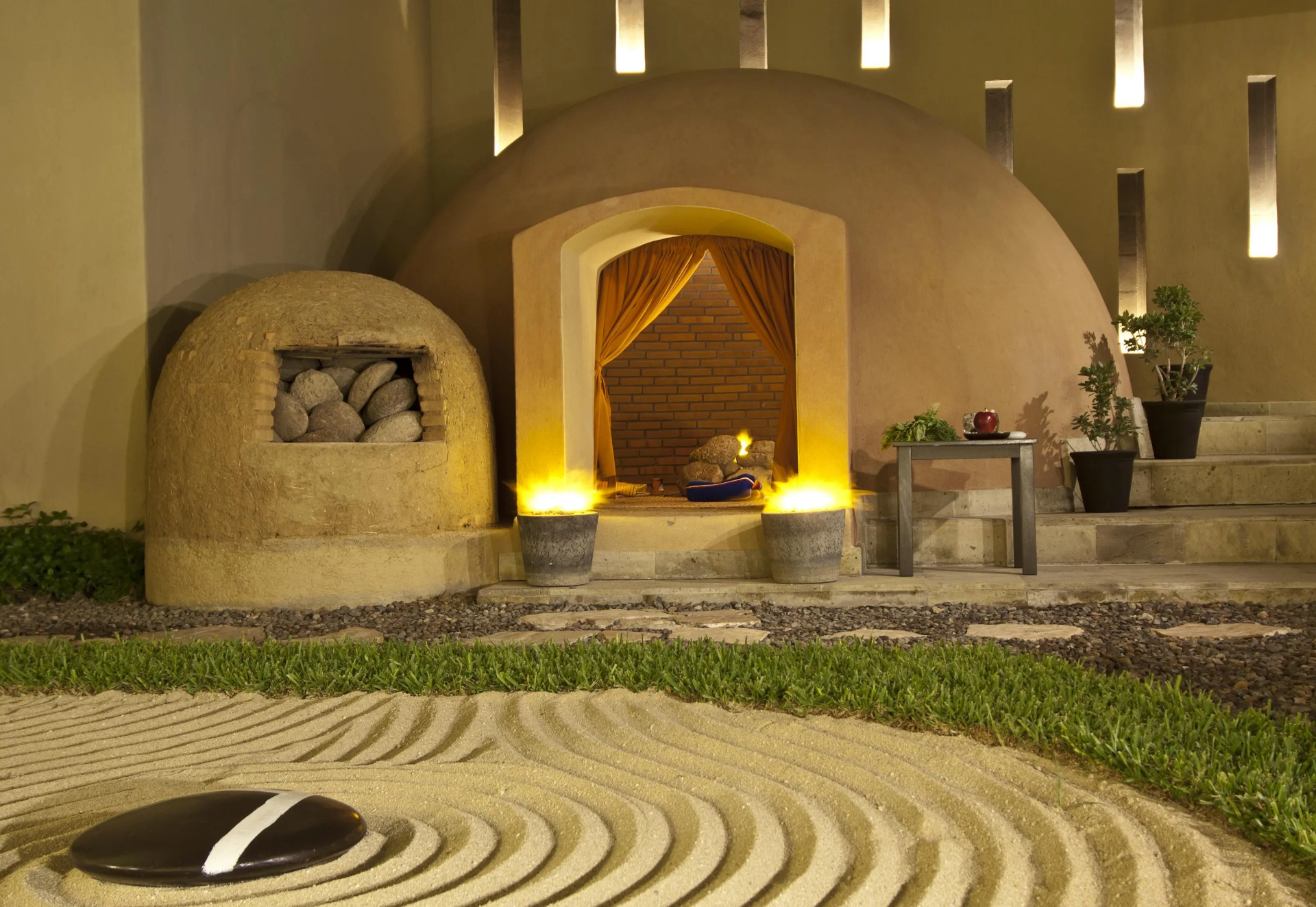 Spa y temazcal prehispánico