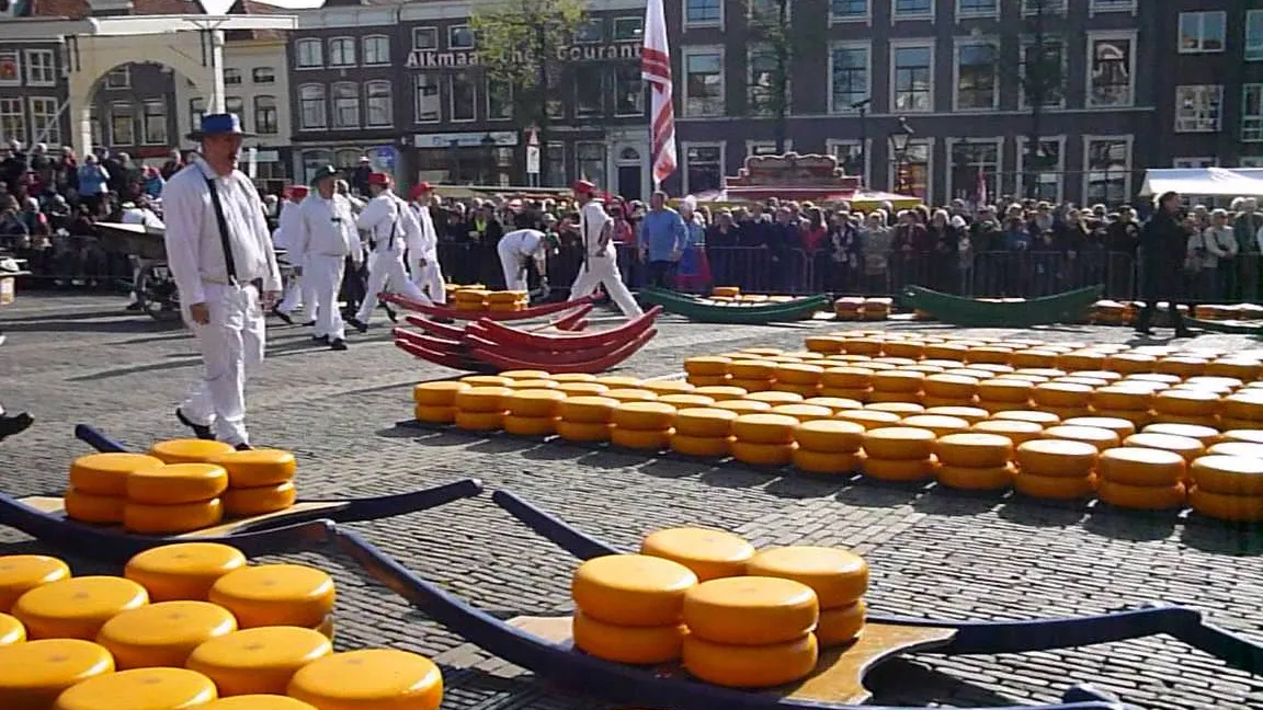 Mercado del queso de Alkmaar