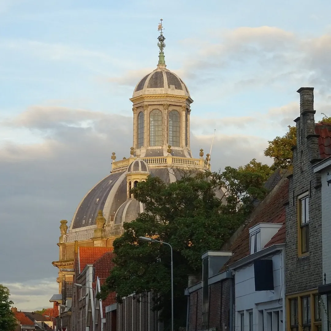 de Oostkerk van Middelburg uit 1667
