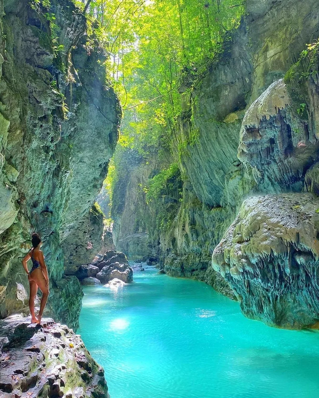 Cascada Los Cangilones de Gualaca