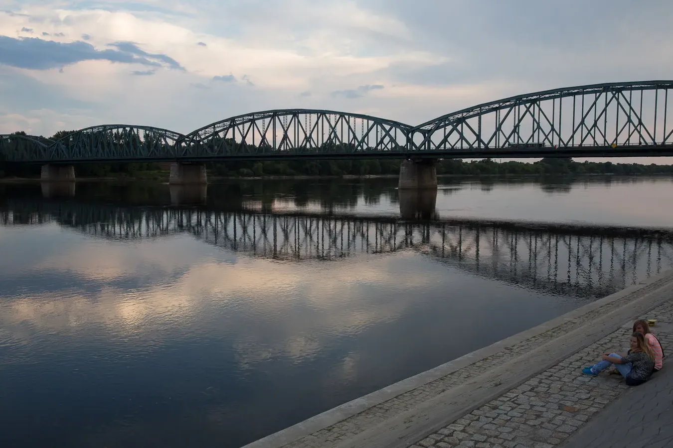 Puente Peatonal del Río Vístula